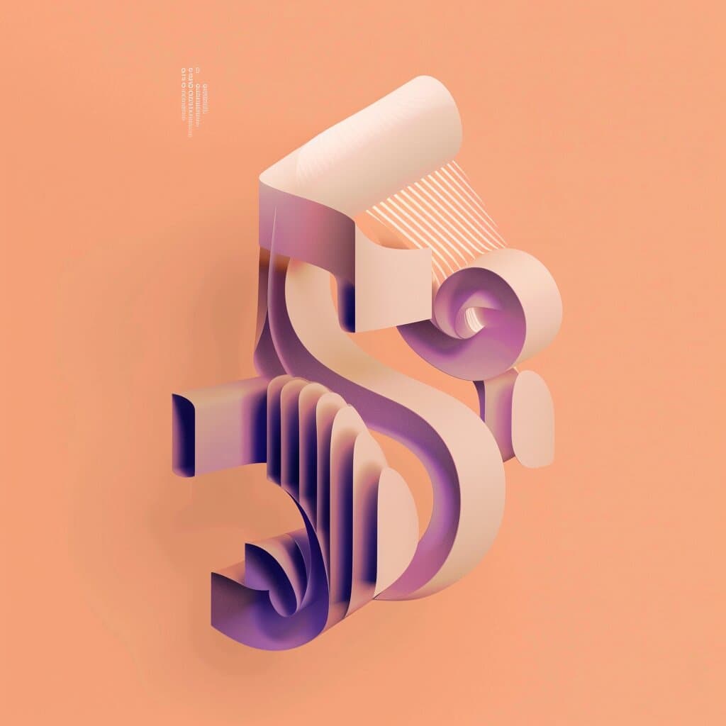 Minimalist Typographic Forms - Image 23